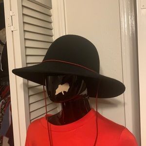 Used Forever 21 Wool Black Hat